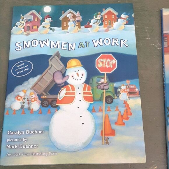 Set of 3 Books "Snowmen at night, all year, and at Christmas - Picture 2 of 8